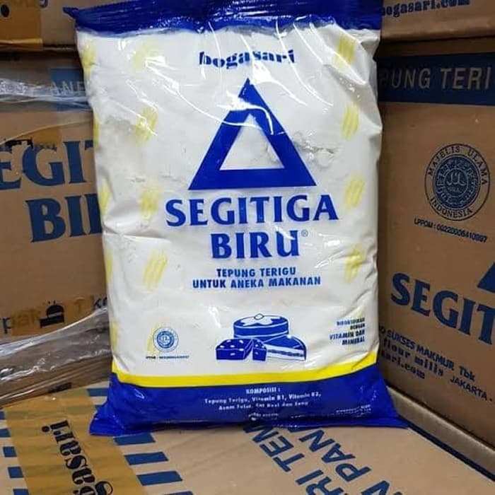 Jual Tepung Terigu Segitiga Biru 1 Dus Terbaru Lazada Co Id