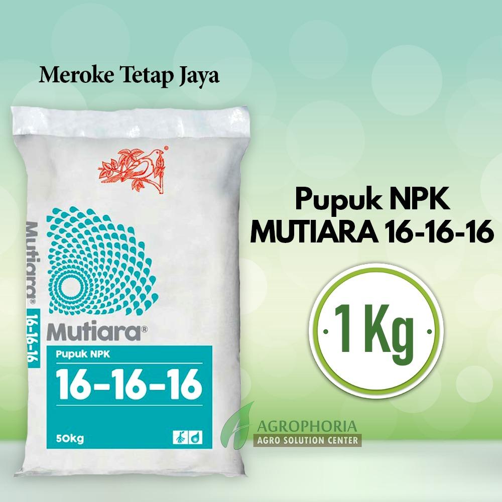 Pupuk Meroke Npk Mutiara 16 16 16 Meroke Repack Lazada Indonesia 5684