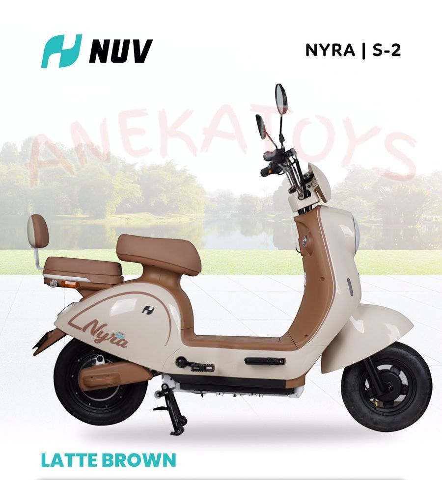 Sepeda Listrik NUV Nyra S2 dengan Baterai SLA 48V12Ah Motor Power
