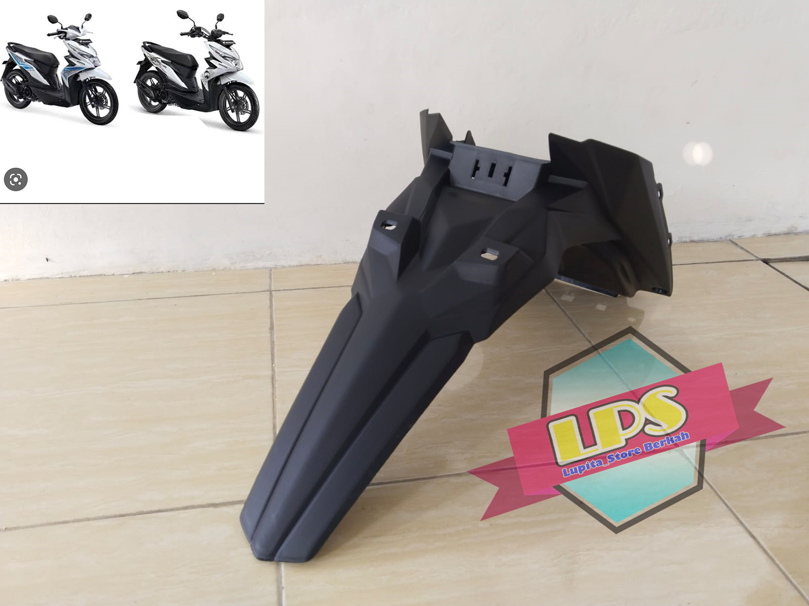 Spakbor Slebor Belakang Honda Beat ECO / BEAT STREET / BEAT FI ESP 2017 ...