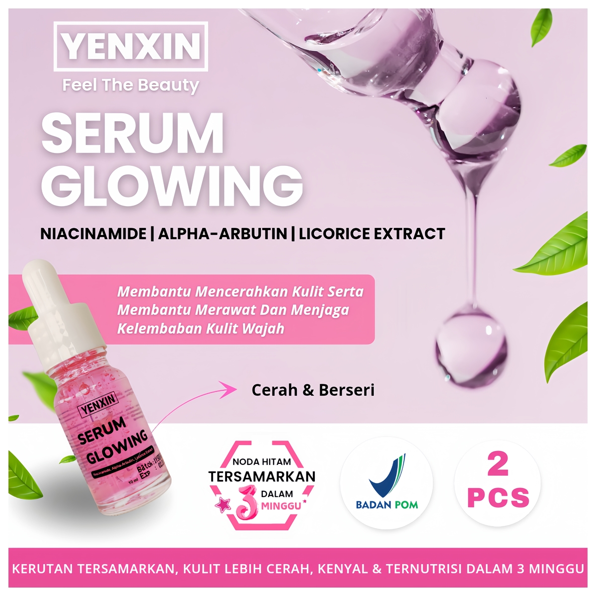 Serum Aha Bha Resmi Bpom Serum Khusus Milia Dan Bruntusan Tanpa Pengharum And Pewarna Tambahan 0941