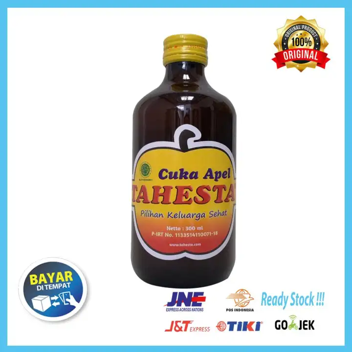 Tahesta Cuka Apel Herbal Untuk Penyakit Jantung Dan Paru Paru 300 Ml Lazada Indonesia