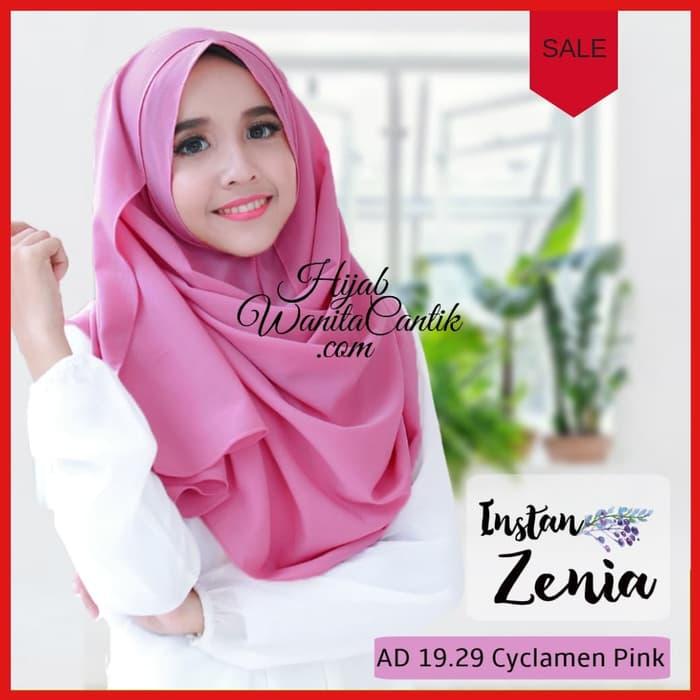 SALE Pashmina Instan Kerudung Hijab Jilbab Pastan Instan Zenia