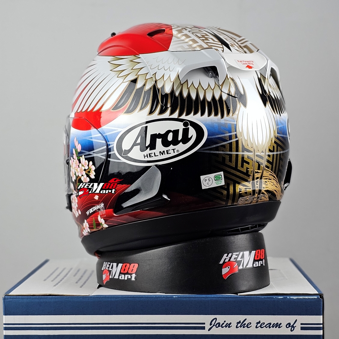 Arai RX-7X TSUBASA Full Face Helm ARAI RX7X Original Helm Dual