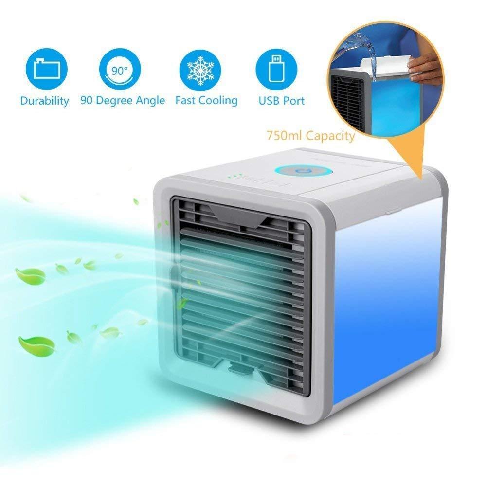 ARCTIC AIR Mini AC Conditioner Cooler Portable Pendingin Ruangan USB 7 LED