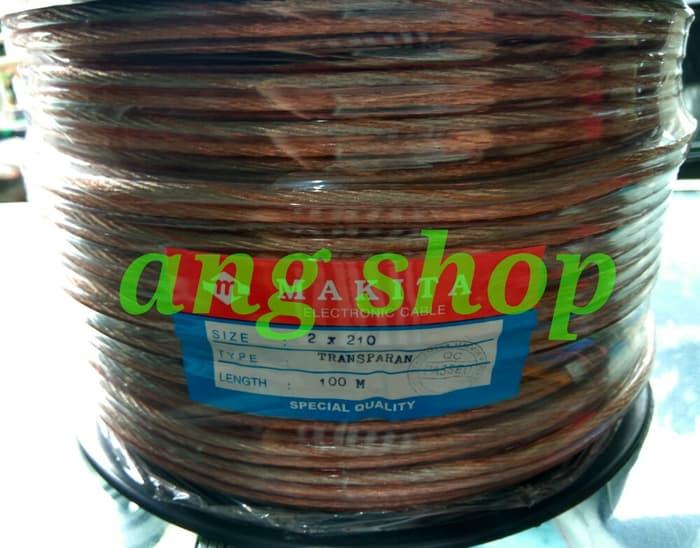Original Kabel 2x210 Makita Audio Cable 2x210 Kabel Tembaga Murni Rol 100M
