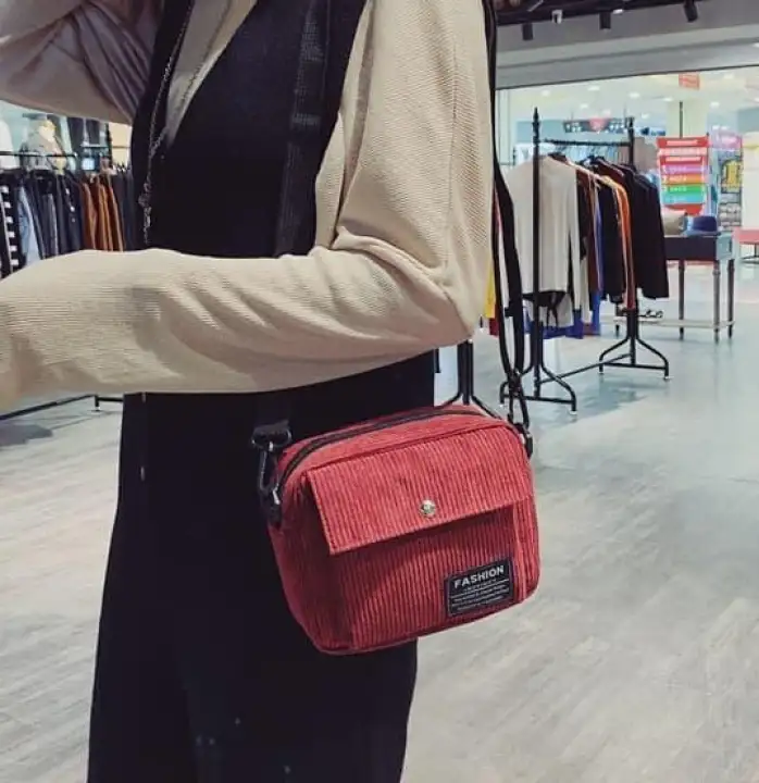 Bag Enter Ts71 Korea Fashion Velvet Sling Bag Tas Selempang Wanita Tas Selempang Tas Wanita Tas Slempang Tas Wanita Fashion Terbaru Lazada Indonesia