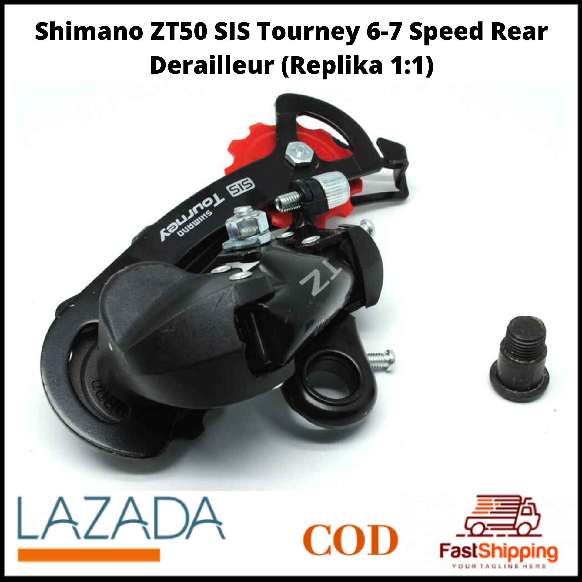 Shimano ZT50 SIS Tourney 6-7 Speed Rear 