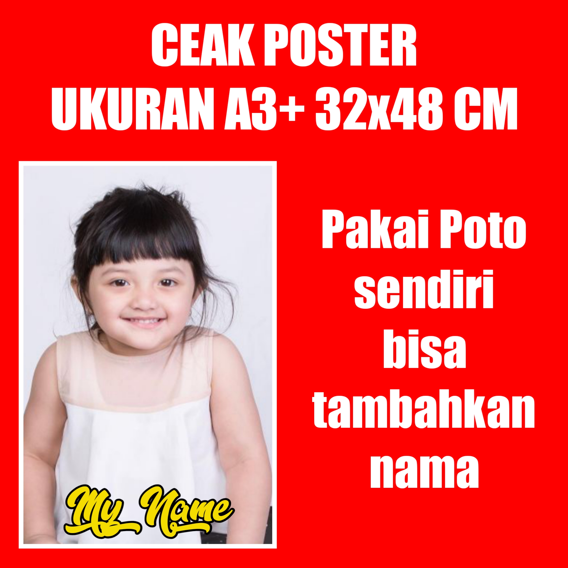 Cetak Poto Poster Cetak Poto Cetak Poto A3 Lazada Indonesia