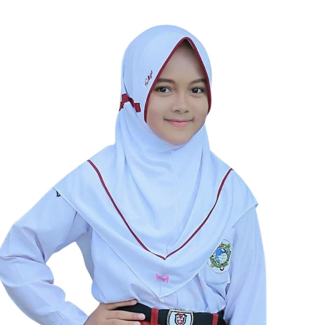 Hijab sekolah. Hijab smp Viral.