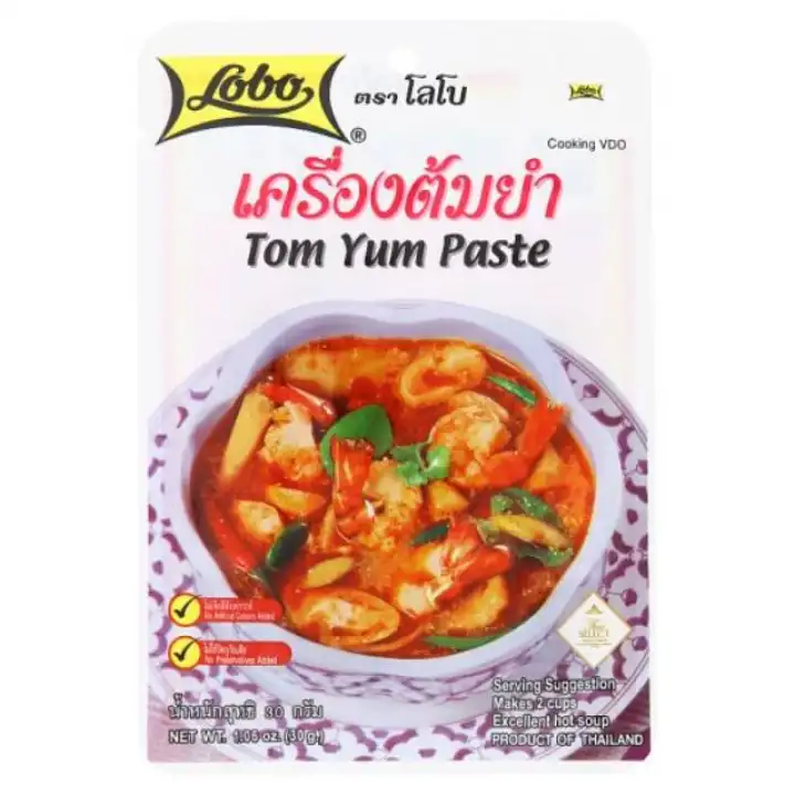 Lobo Tom Yum Paste 30 Gram Bumbu Masak Instan Tom Yam Thailand Lazada Indonesia