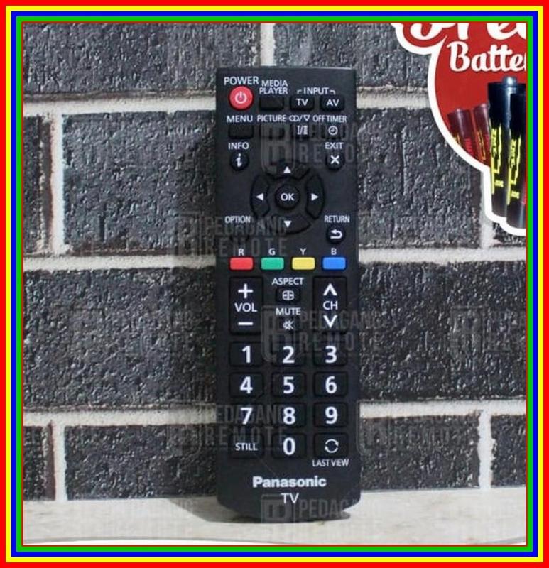 Remot Remote TV Panasonic LCD LED Ori Original Asli