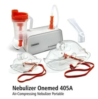 Nebulizer Onemed 405 A Compressor Nebulizer 405A Alat Uap Inhaler
