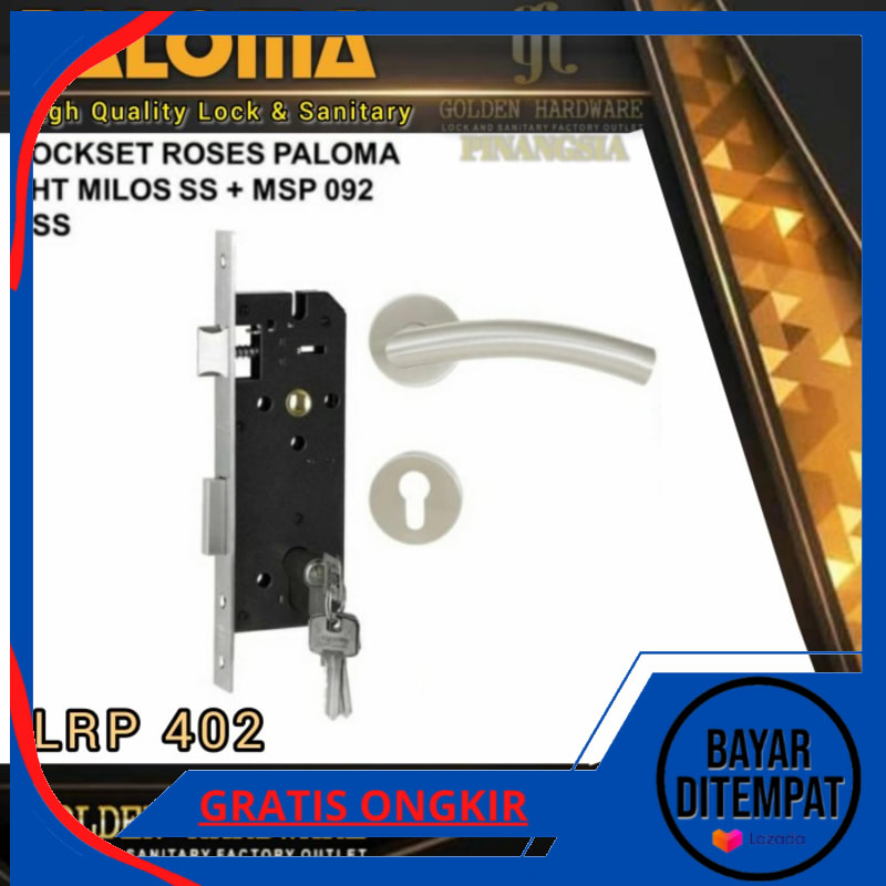 ✅👍TERLARIS!!! Kunci Pintu Set Handle Pintu Stainless Gagang Pintu Paloma LRP 402 SEDIA JUGA Gagang pintu rumah 1 set kunci - Gagang pintu - Gagang pintu rumah model terbaru 2021 - Gagang pintu rumah minimalis 2021 - Gagang pintu rumah 2 pintu ✅👍TERLARIS!!! Kunci Pintu Set Handle Pintu Stainless Gagang Pintu Paloma LRP 402 SEDIA JUGA Gagang pintu rumah 1 set kunci - Gagang pintu - Gagang pintu rumah model terbaru 2021 - Gagang pintu rumah minimalis 2021 - Gagang pintu rumah 2 pintu