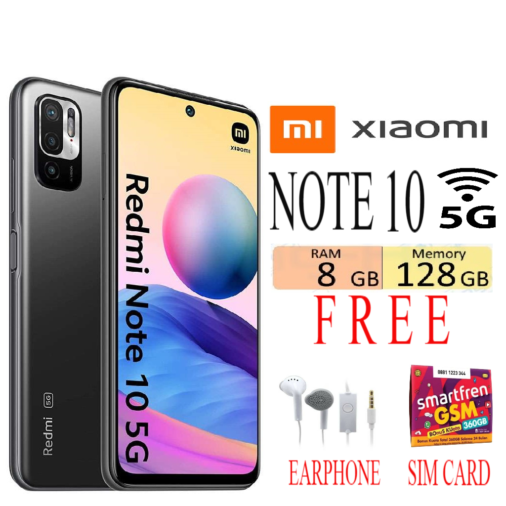 sim free xiaomi redmi note 10 5g 128gb phone