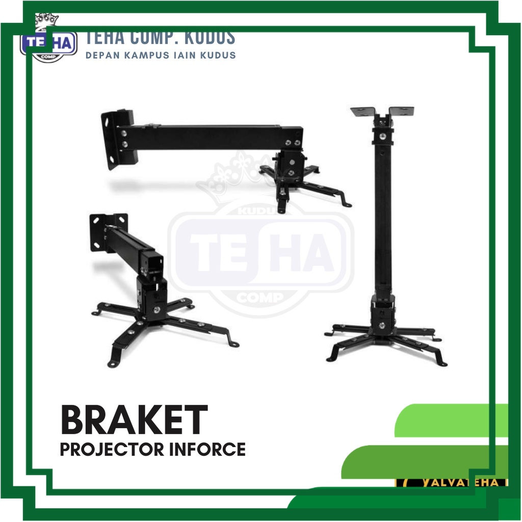 Bracket Projector Inforce Braket Proyektor Gantung Kuat Tahan Karat