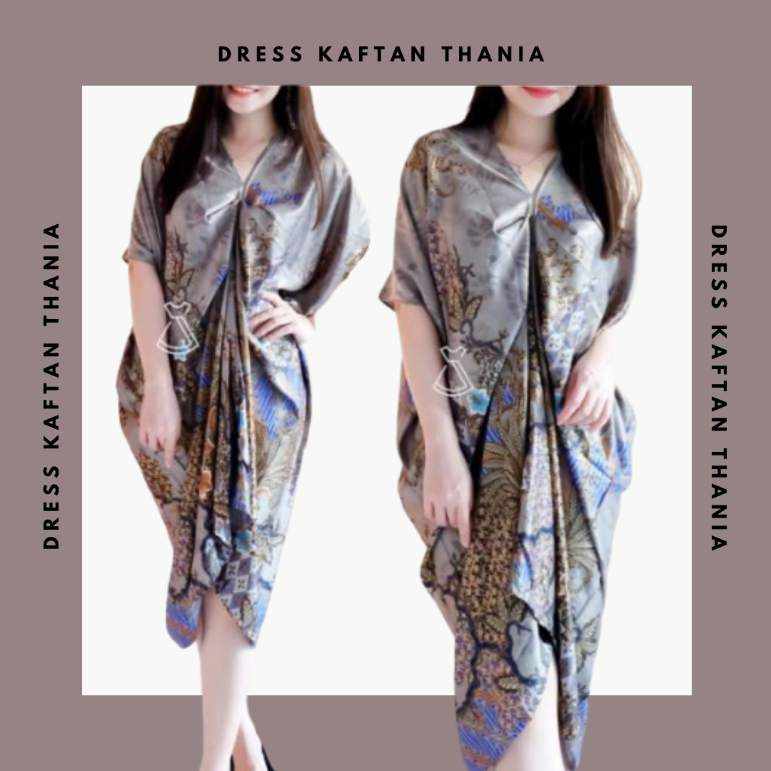 dress kaftan batik