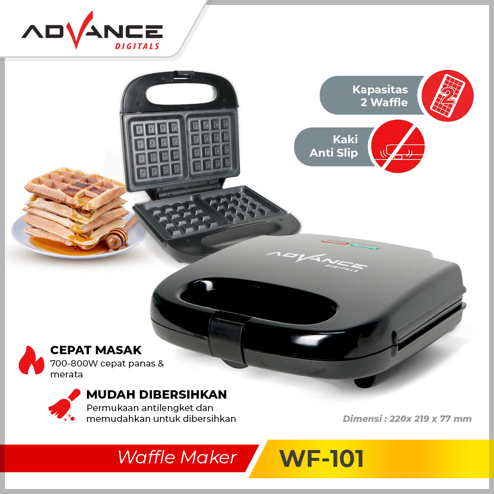 Advance Waffle Maker WF101 Garansi 1 Tahun Lazada Indonesia