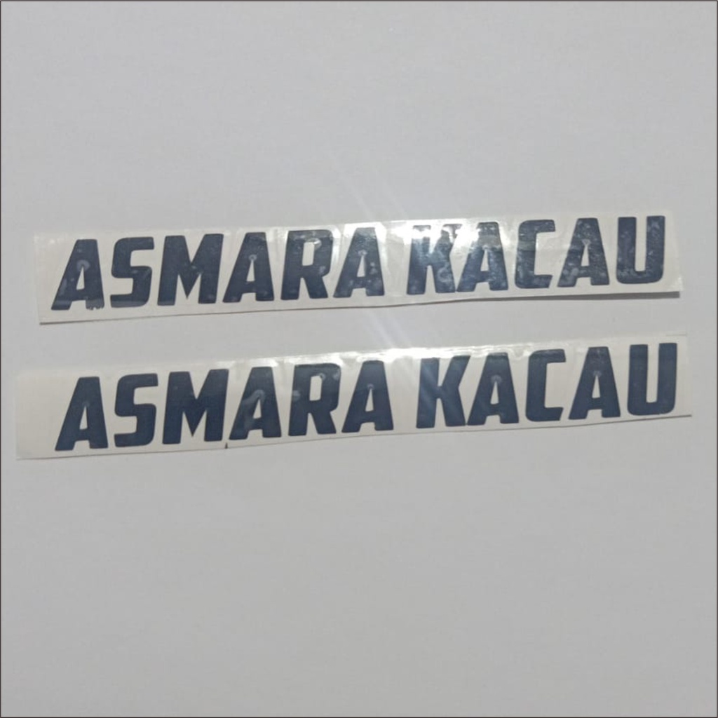 Stiker Sticker Kata Kata Viral Asmara Kacau Waterproof | Lazada Indonesia