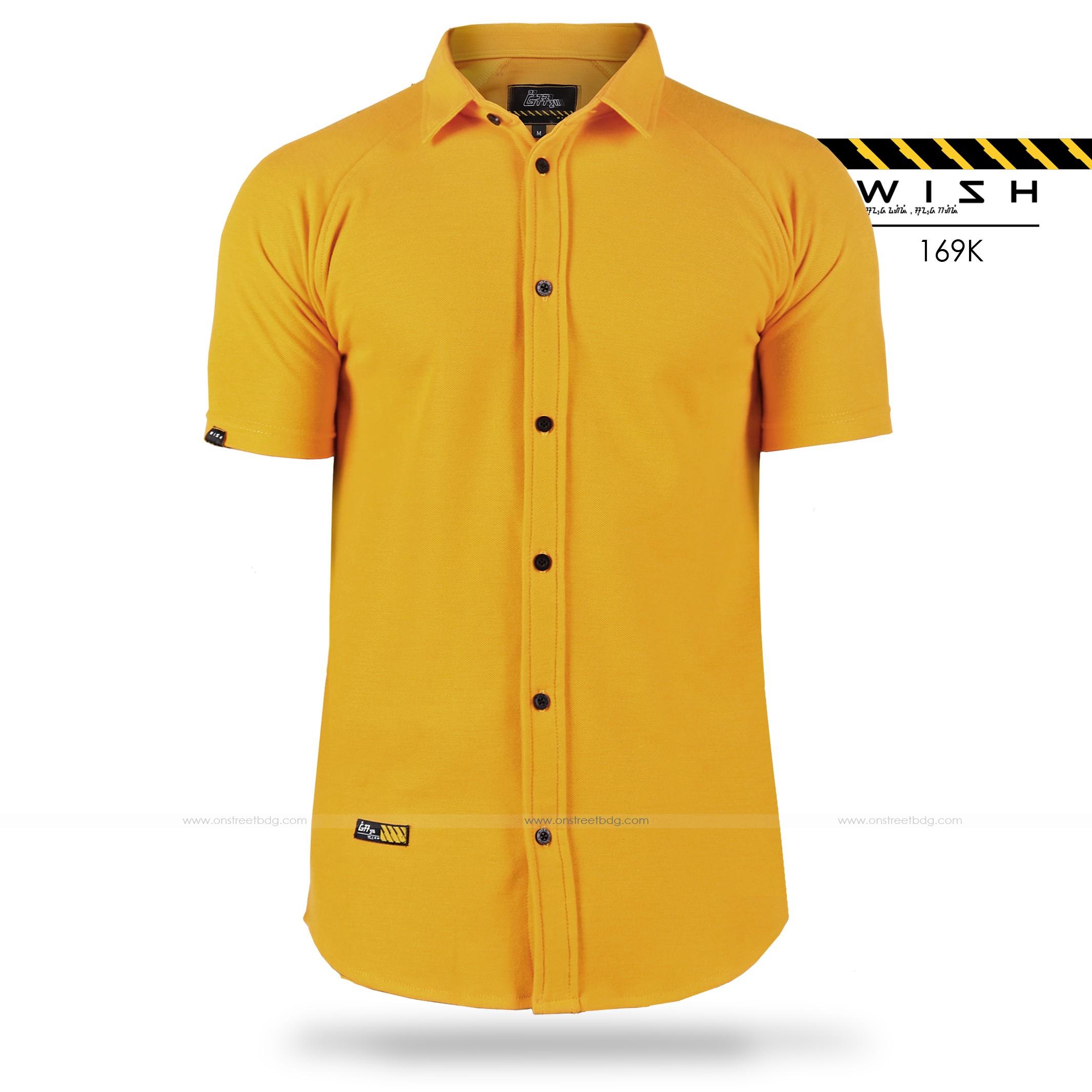 WISH PLAIN BUTTON POLOSHIRT BLACK-KAOS POLO ORIGINAL