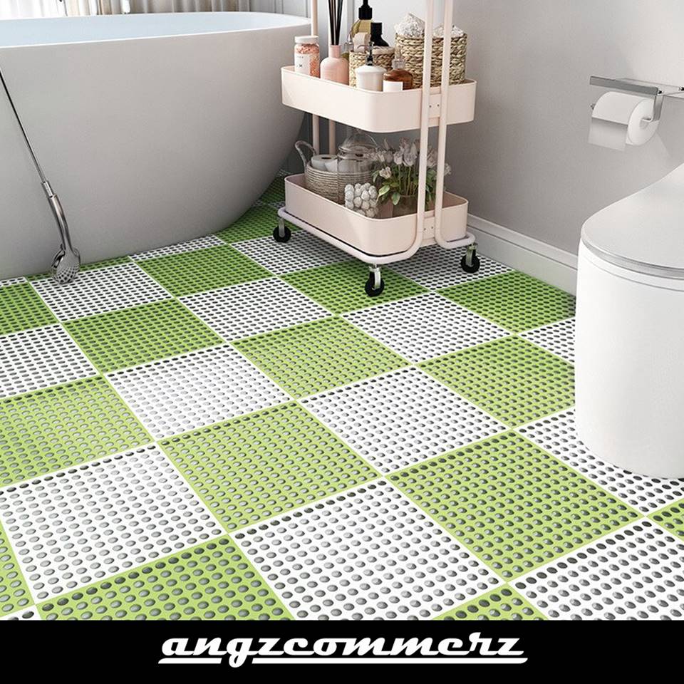 Karpet Kamar Mandi Anti Licin Keset Lantai Toilet Anti Slip 30x30