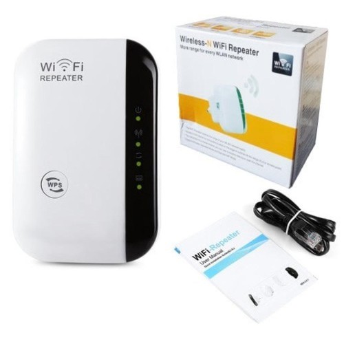 Wifi Repeater 300Mbps Access Point Wireless Penguat Sinyal Amplifier