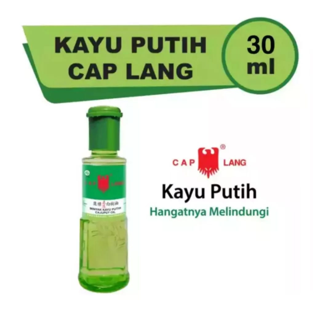 Cap Lang Minyak Kayu Putih 30ml 60ml 120ml 210ml Minyak Telon Cap Lang Minyak Kayu