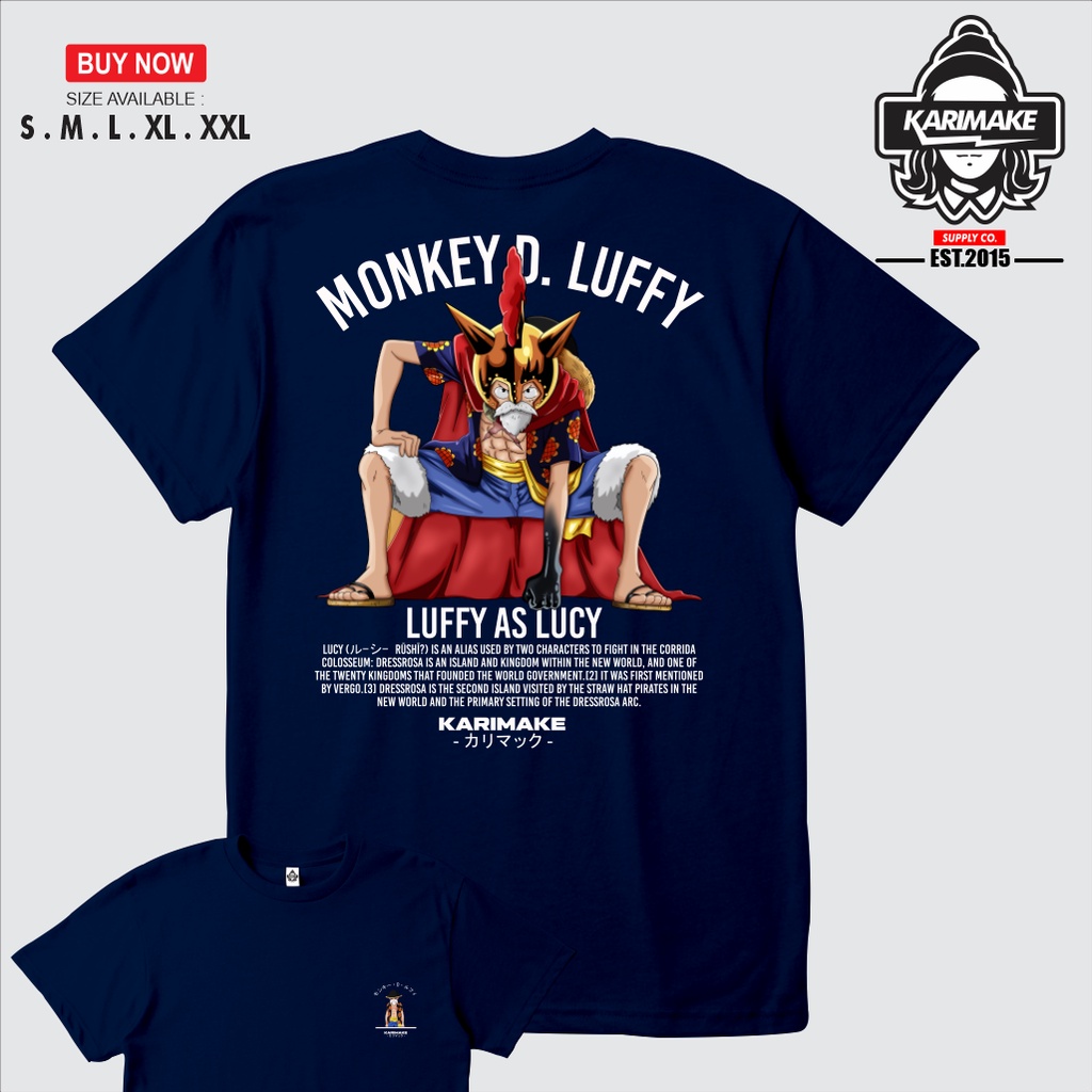 Kaos Baju Anime ONE PIECE MONKEY D 