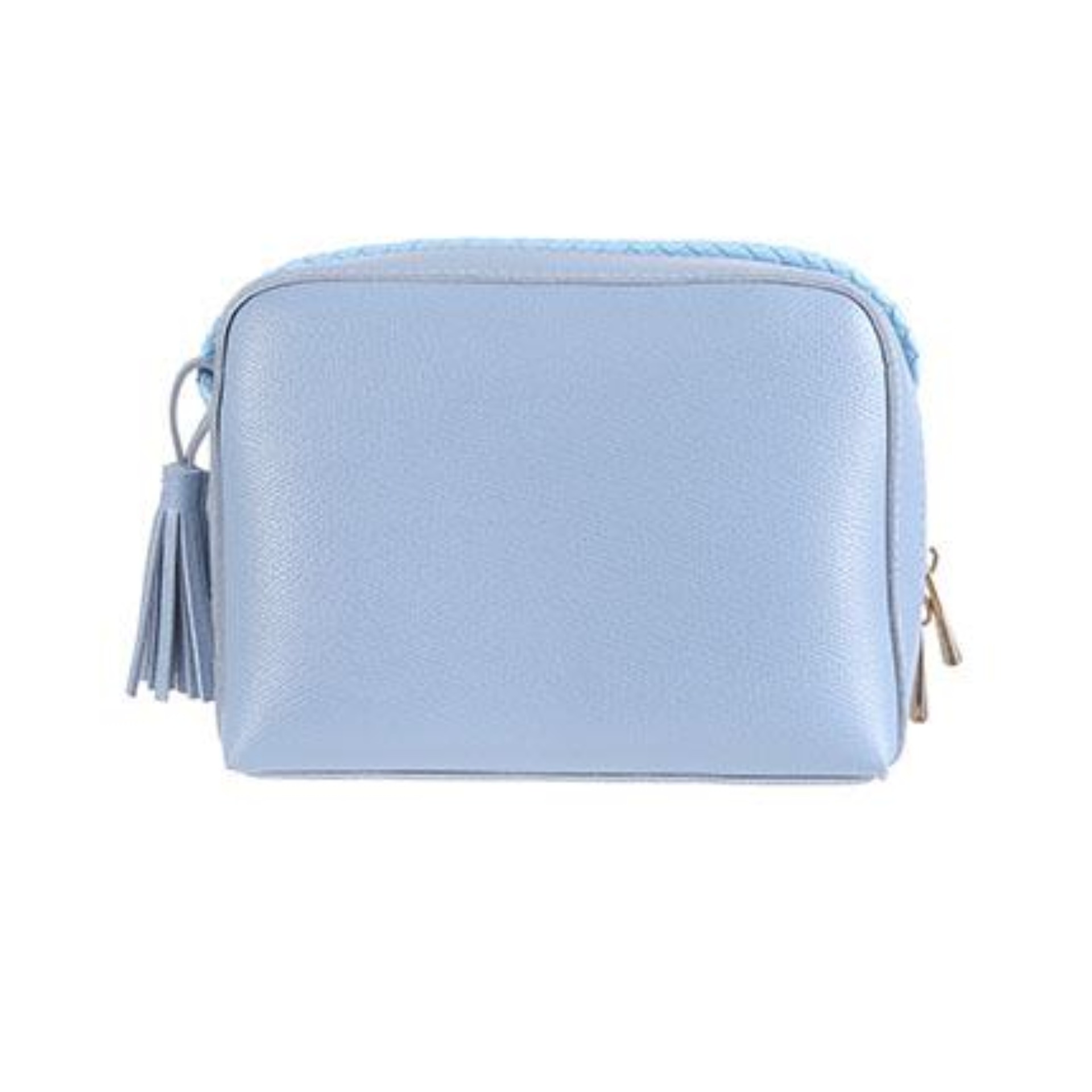 Miniso Tas Selempang Solid Color Rectangle Crossbody Bag Biru
