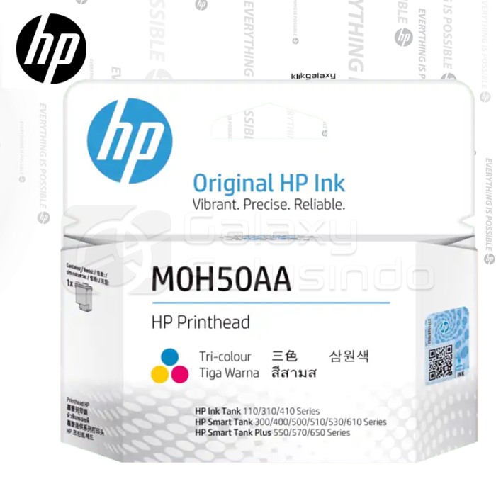 HP Printhead MOH50AA Color Cartridge - MOH50A Warna | Lazada Indonesia