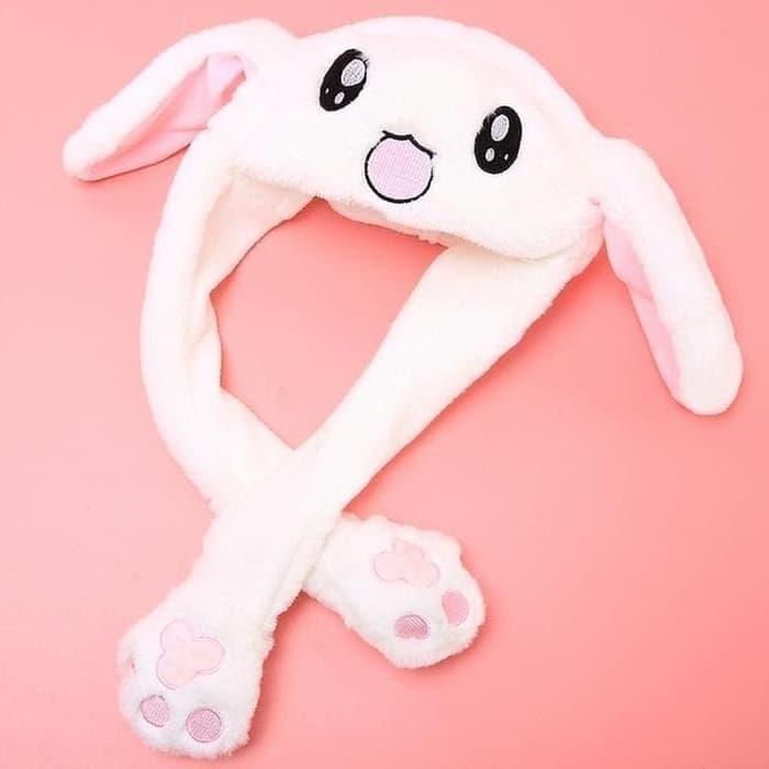Bunny hat / topi kelinci twice kuping gerak Dancing Bunny Hat / Topi Kelinci KPOP KOREA EXO-TWICE