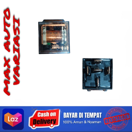 Relay Klakson /Relay Transparan Kaki 5 12V 24V 100A Lazada Indonesia