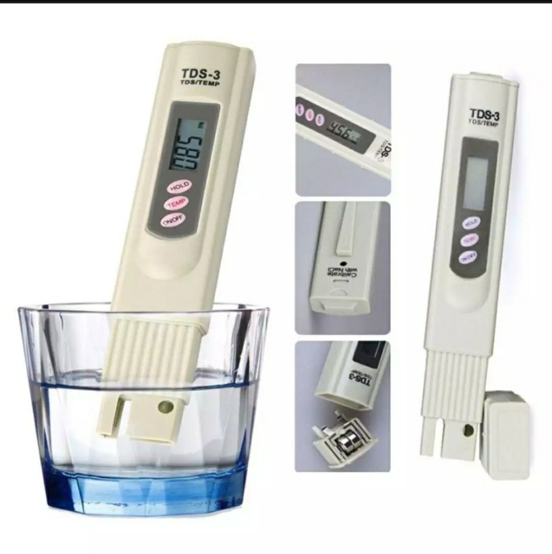 Tds Meter Alat Ukur Air Nutrisi Pupuk Hidroponik Alat Ukur Ppm Hidroponik Lazada Indonesia