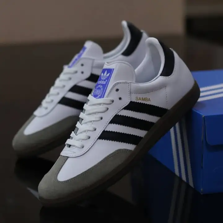 adidas samba classic white