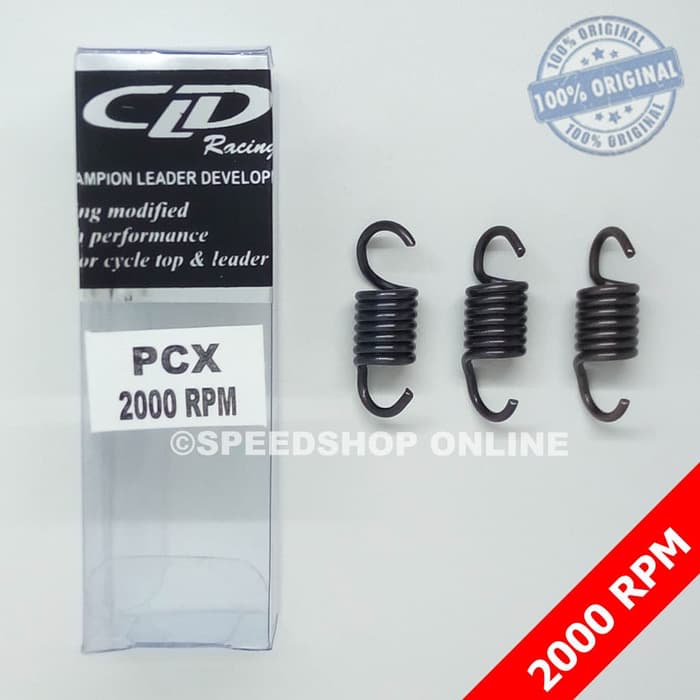 Cod Per Kampas Ganda Cld Racing Untuk Motor Pcx 150 00 Rpm Lazada Indonesia