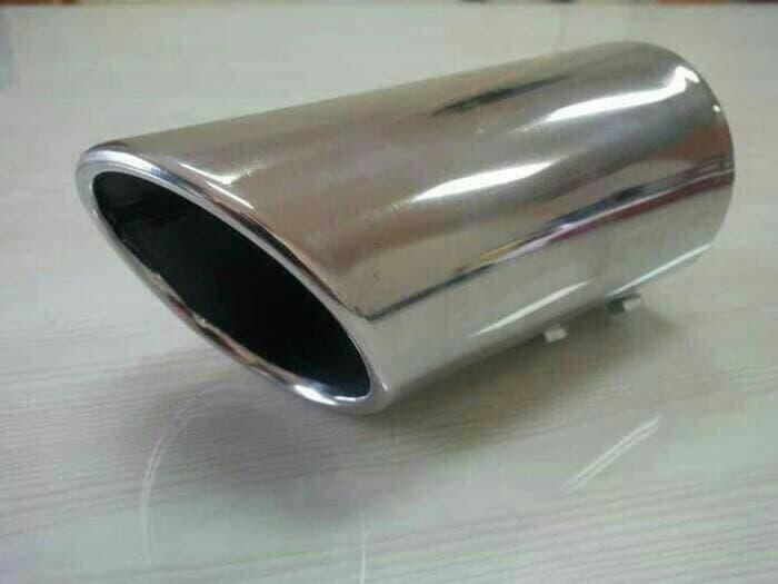Muffler model miring Datsun Go Go sparepart kenalpot