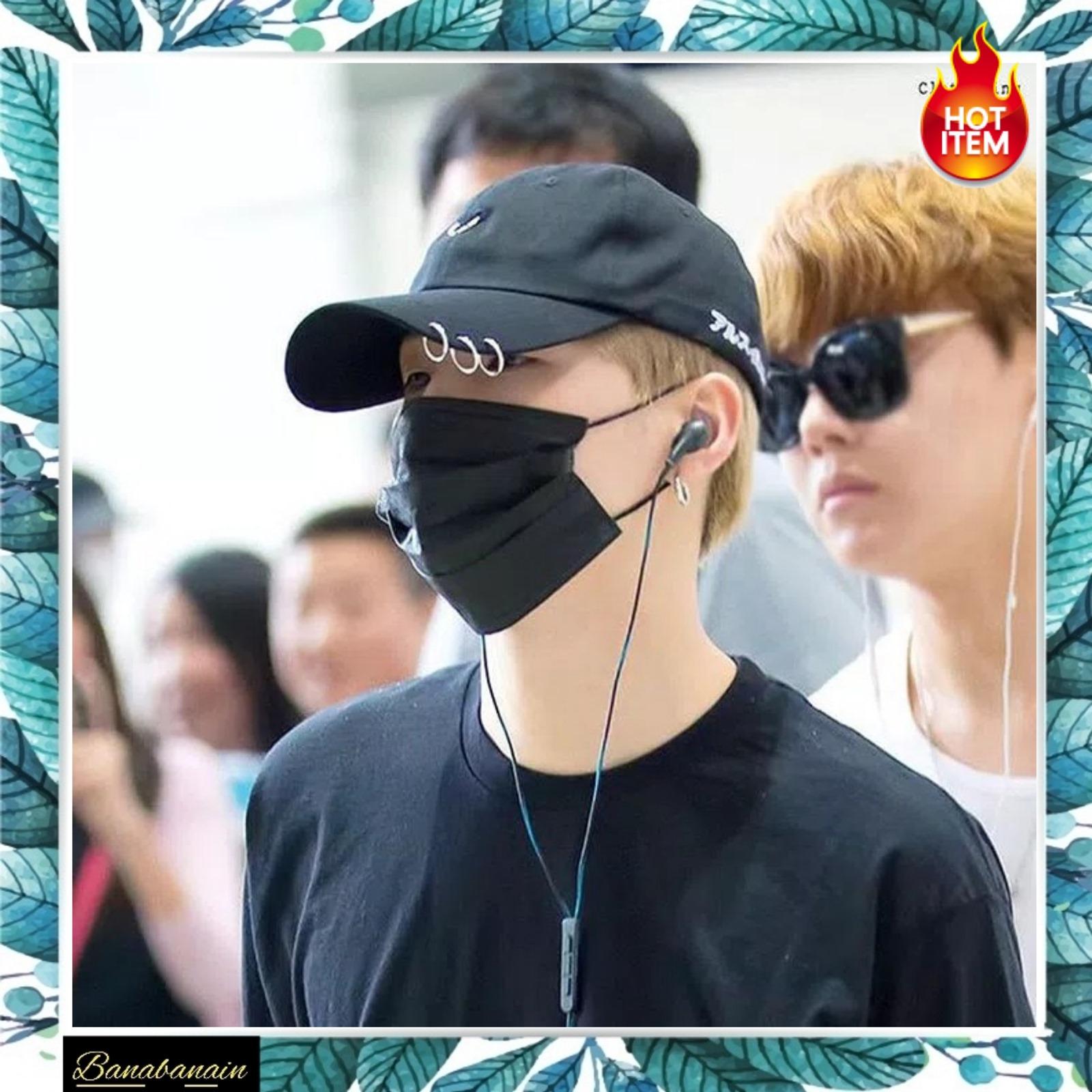 Topi Korea Ring Hip Hop Kpop Suga BTS Wanna One