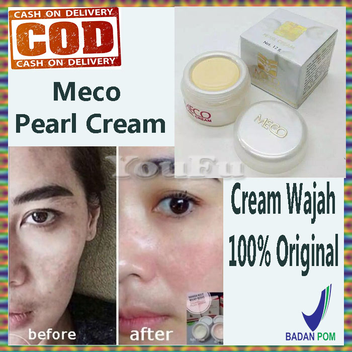 Cream Glowing Wajah Meco Pearl Cream 12g Bpom Original 100 Asli Cream Penghilang Flek Noda Hitam Mengecilkan Pori Pori Cream Penghilang Bekas Jerawat Cream Pemutih Wajah Terbaik Cream Pemutih Muka Cream Pencerah