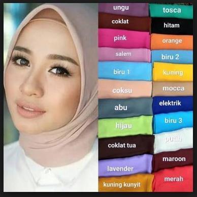 Jilbab Instan Serut mudah digunakan, adem, simple, lembut, tebal Bahan jersey lycra tebal Adem nyaman dipakai harian Tidak menerawang