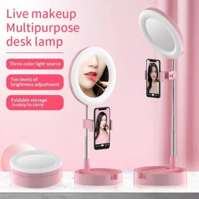 Live Makeup Multi Purpose Desk Lamp Lampu Ring Light Lampu Selfie Makeup Live Tiktok