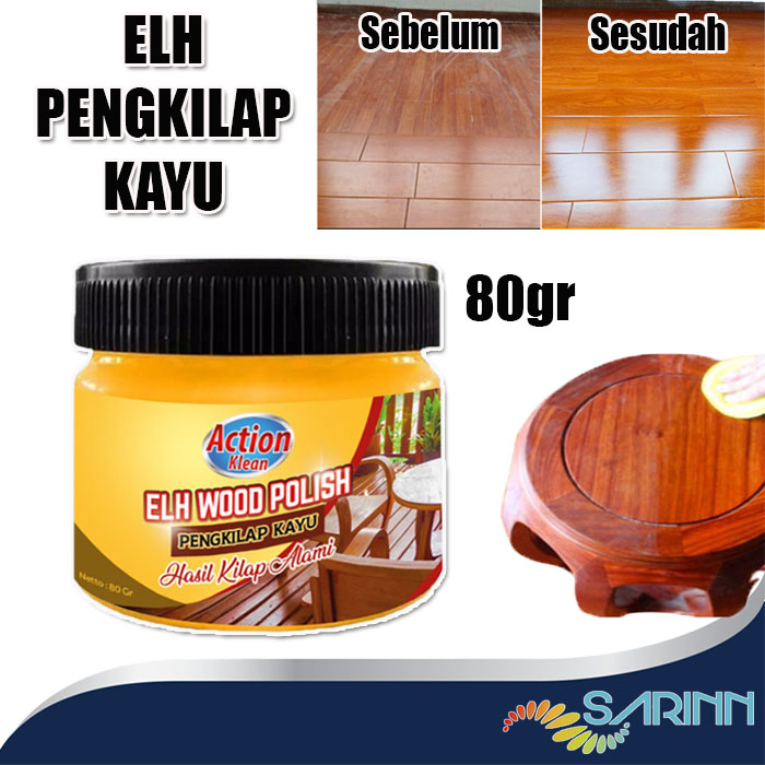 ELH Pengkilap Kayu Wood Polish Pengkilap Perabotan Kayu Meja Kayu Kursi