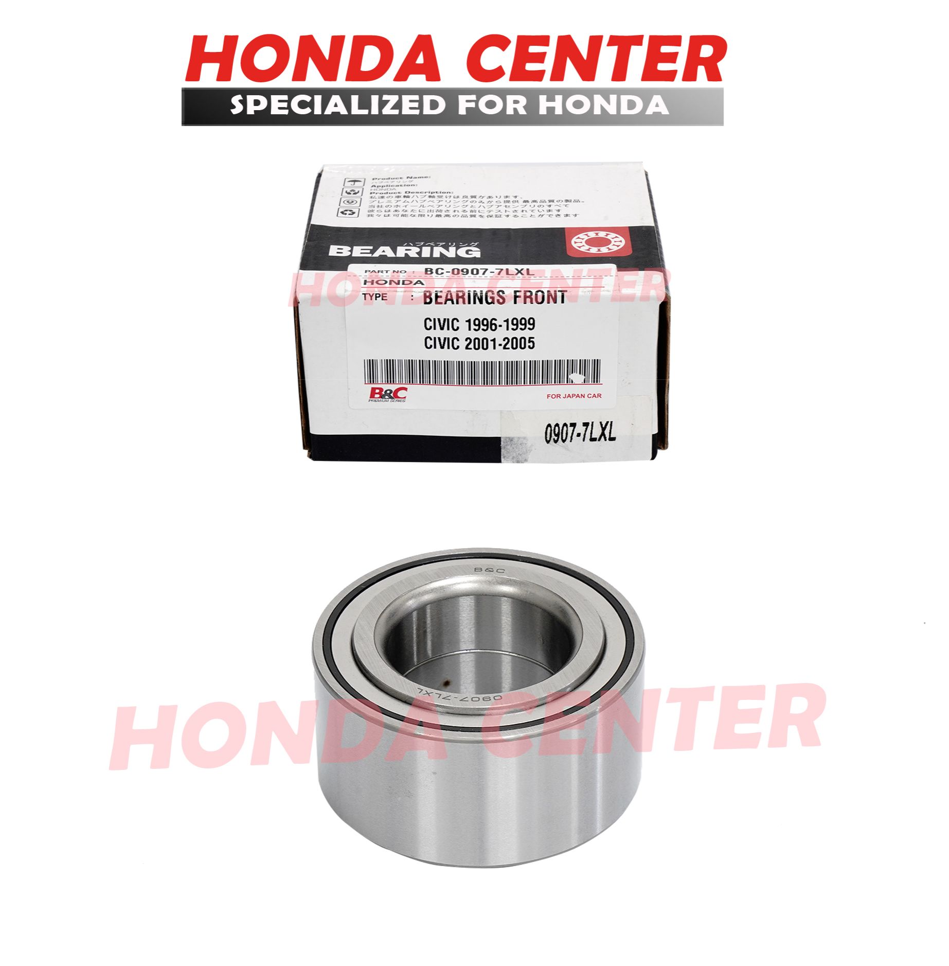bearing bering lahar laher roda depan honda civic ferio civic vti vtis