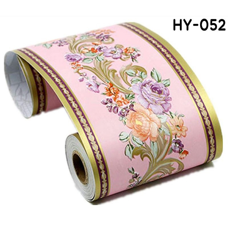 BORDER / LIS DINDING stiker wallpaper pembatas wallborder uk 10 cm x 10