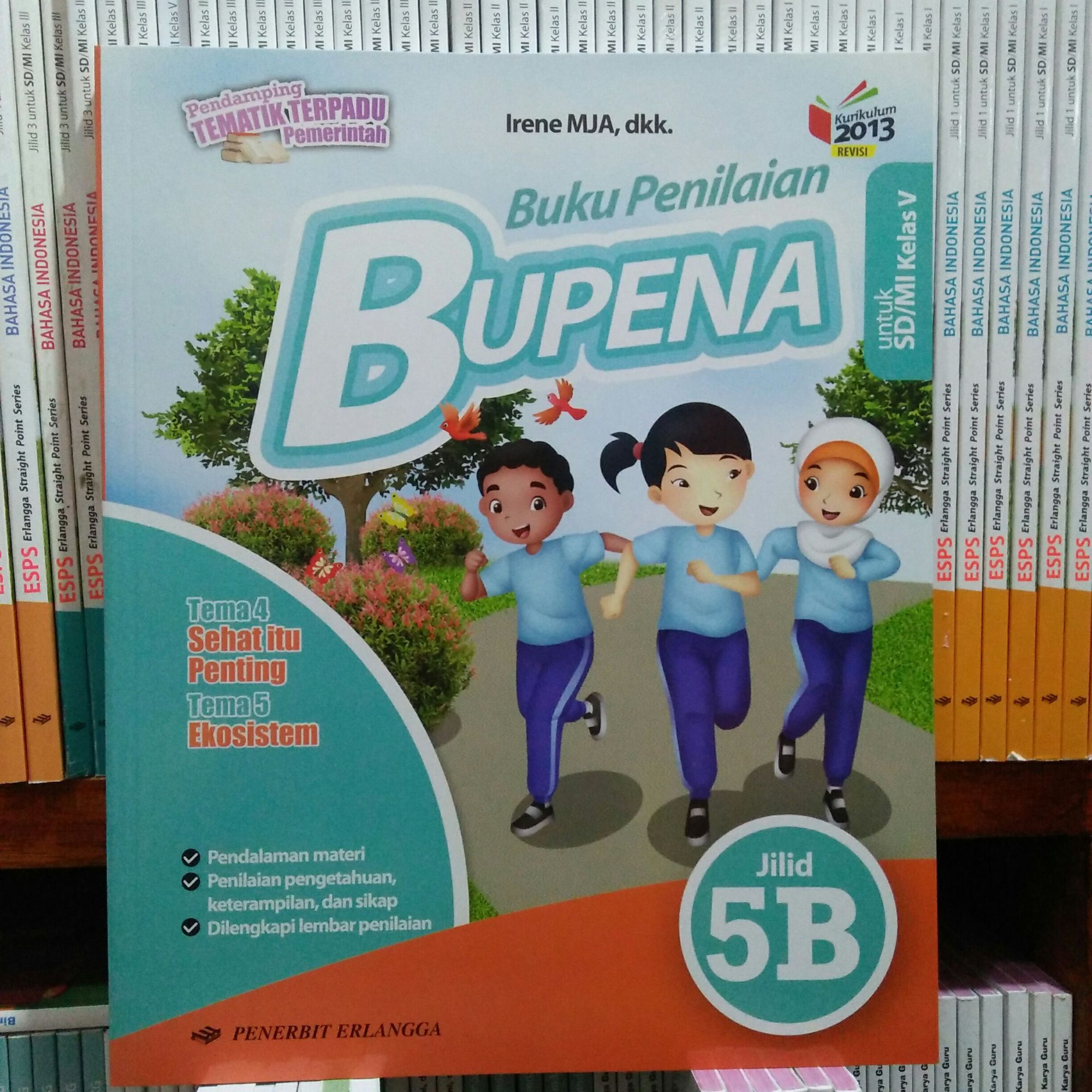 Buku Bupena 5b Sd Mi Kelas 5 Penerbit Erlangga Lazada Indonesia