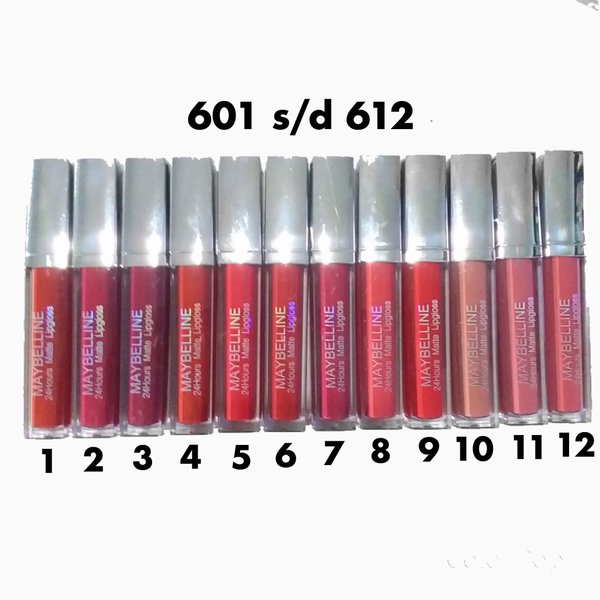 harga maybelline waterproof matte lip gloss