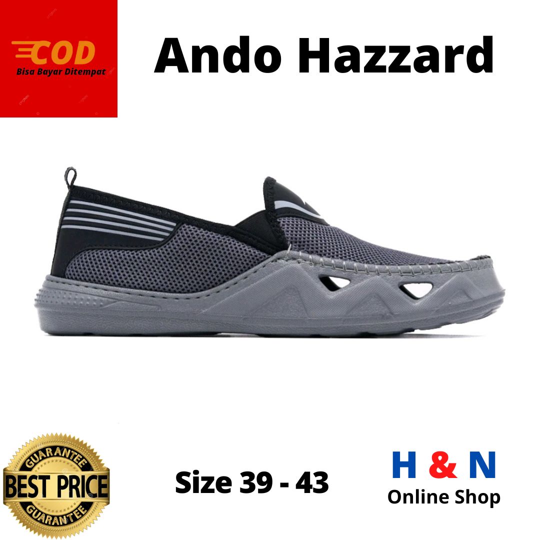 H&N Online Shop Sepatu Slip On ANDO HAZZARD Ready Size 39-43