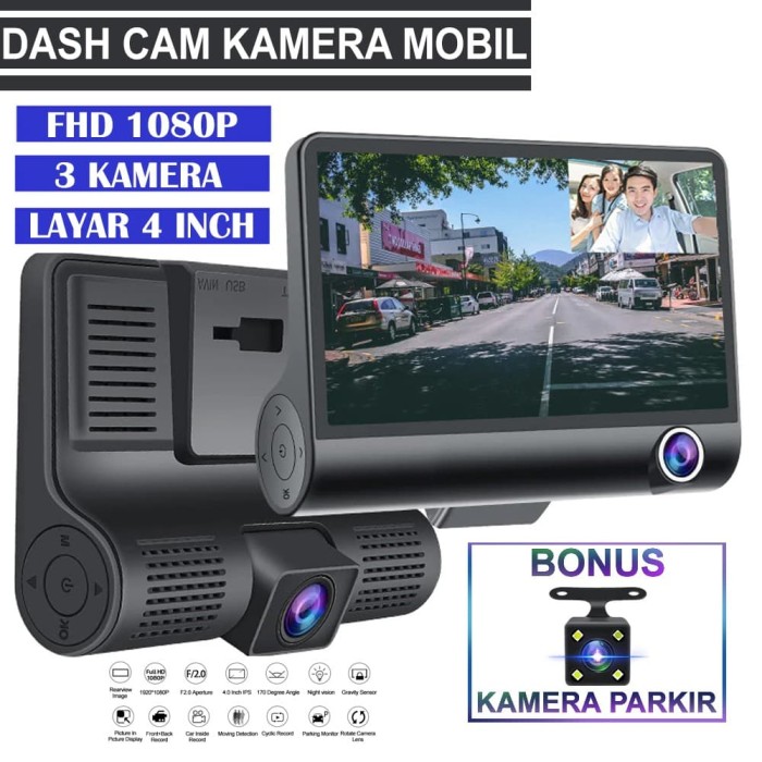 4 inch dash cam