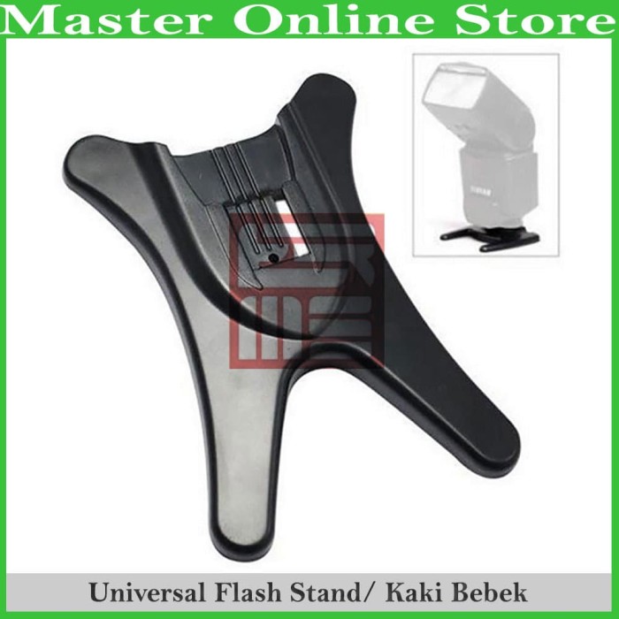 Terlaris Universal Holder Base Stand Kaki Bebek Flash Canon Godox Nikon Fuji Lazada Indonesia
