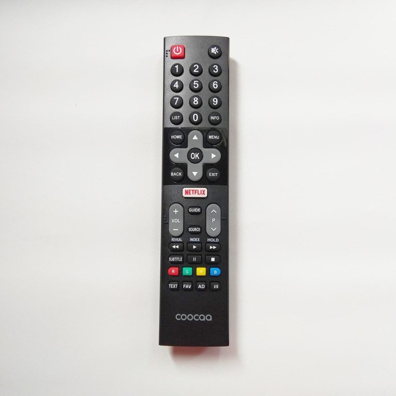 REMOT REMOTE TV COOCAA LCD LED SMART TV ANDROID NETFLIX ORIGINAL TERLARIS