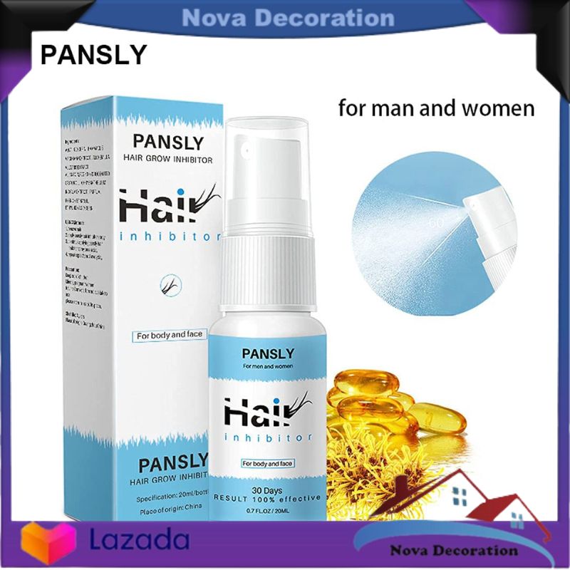 Perontok dan Penghambat Bulu PANSLY Hair Removal SPRAY PANSLY Growth